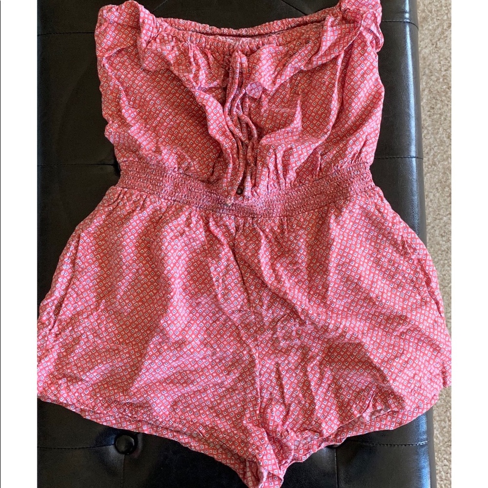 Printed Romper